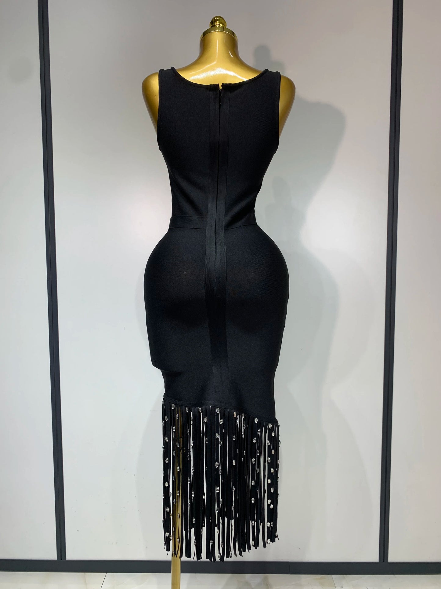 2025 New Fashion Crystal Dress
