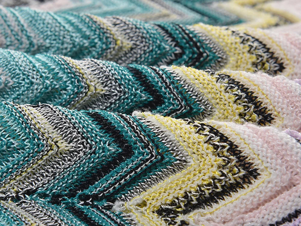 Missoni new zig zag knit dress