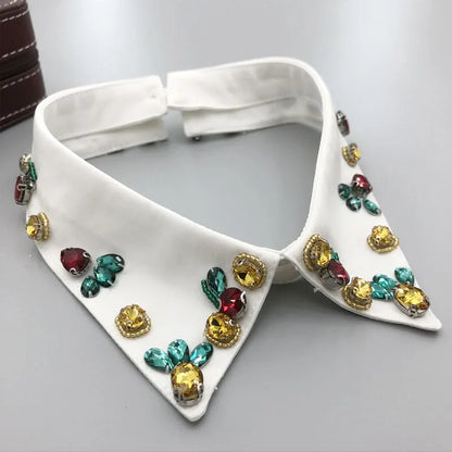 Embellished shirt collar- The royals collection