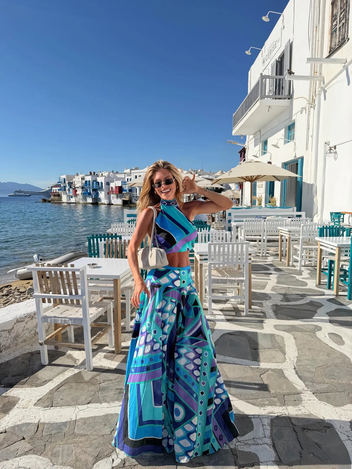 Pucci LAtest Blue Skirt