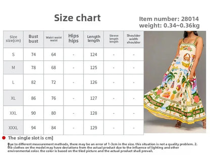 Graffiti multi Print summer Midi paradise