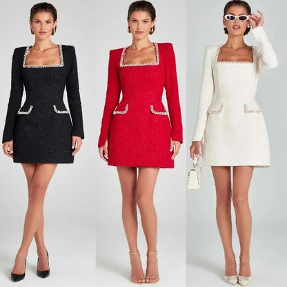 Beauty Elegant Tweed Mini