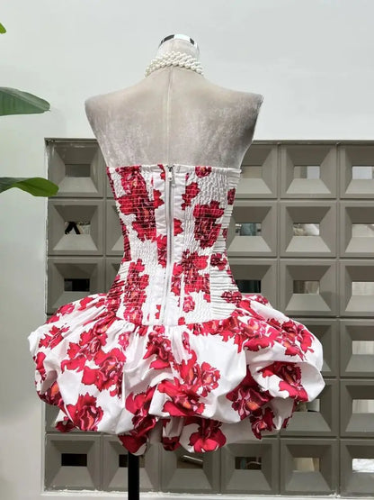 Floral Lolita Blue Red