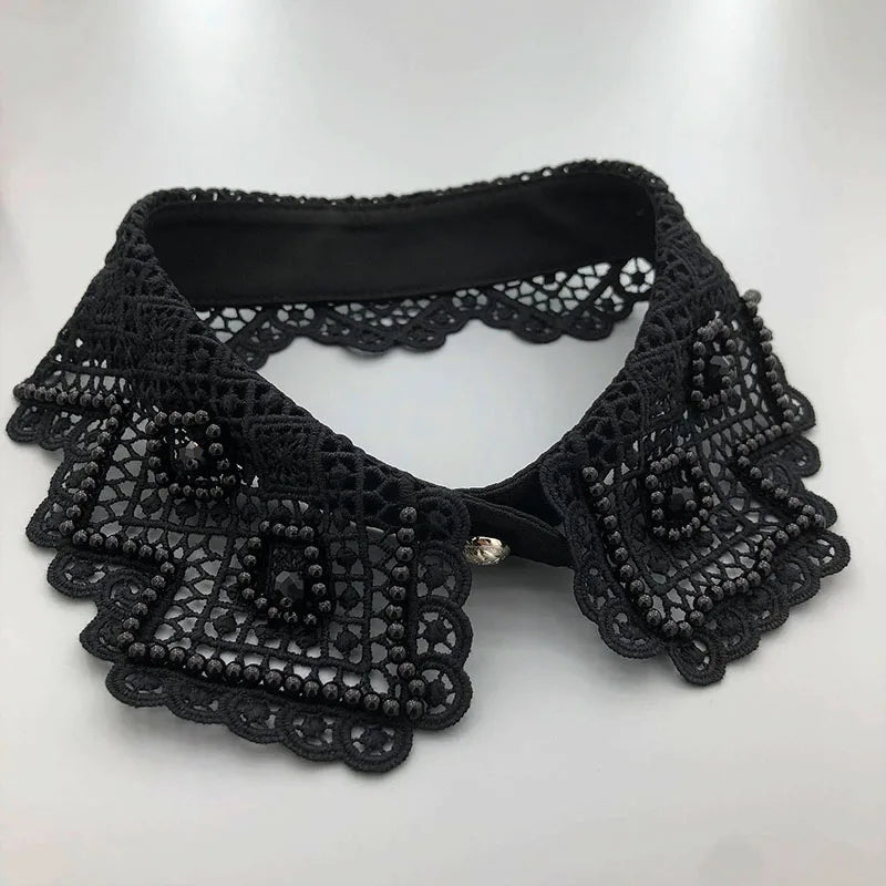 Embellished shirt collar- The royals collection