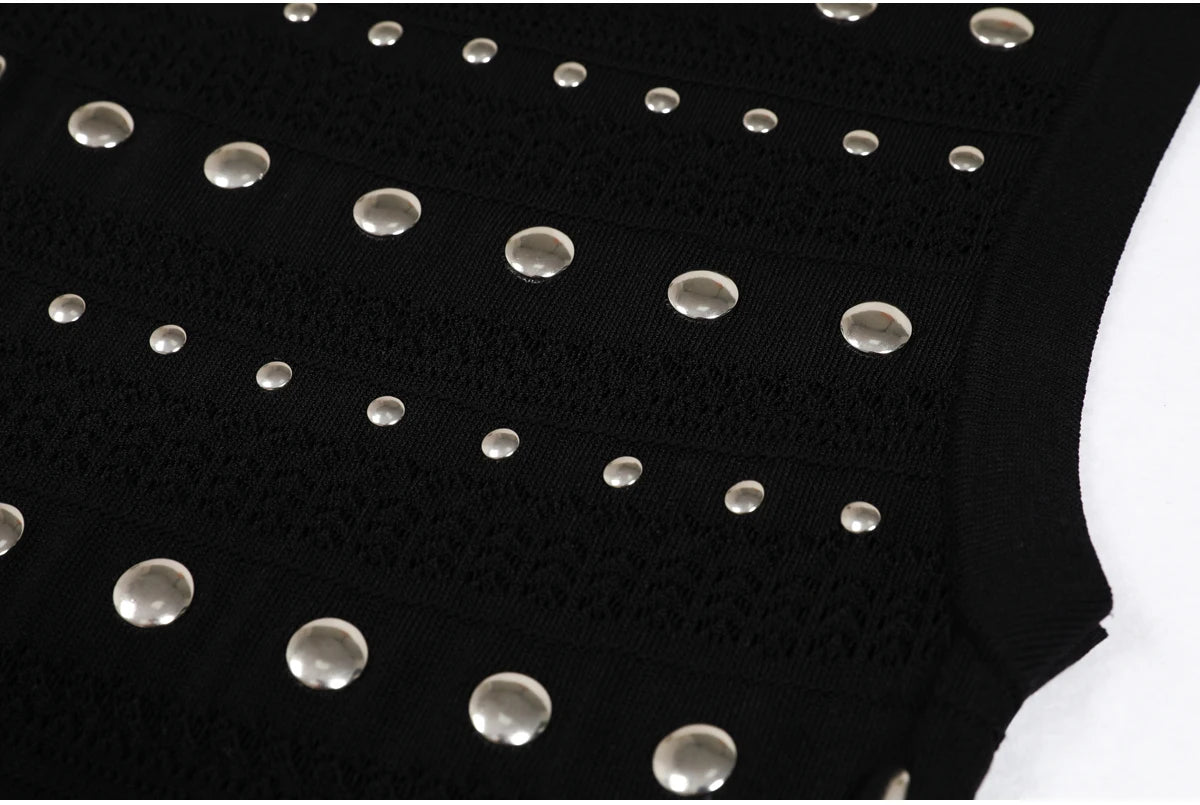 Sandro Riveted Black Dress dior