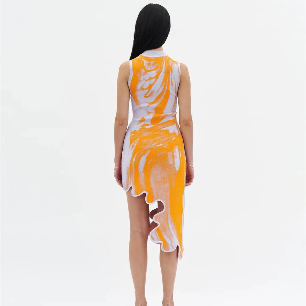 ph5 Bandage Knit Wavy Dress - Shellss