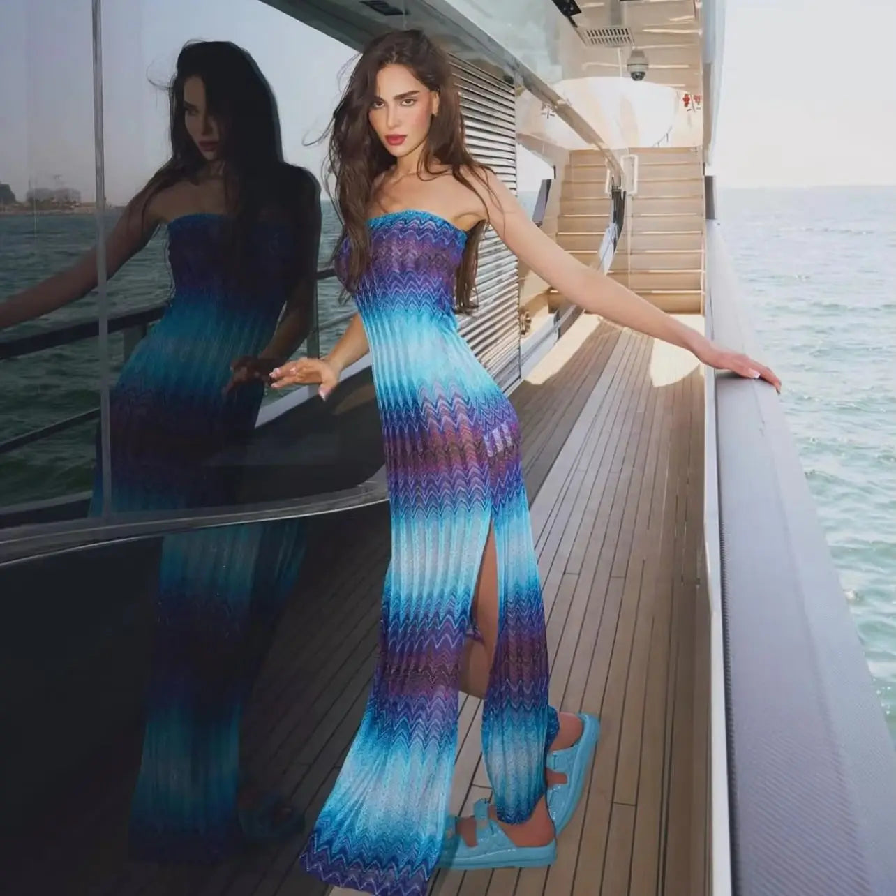 Missoni Beach Yacht party dress