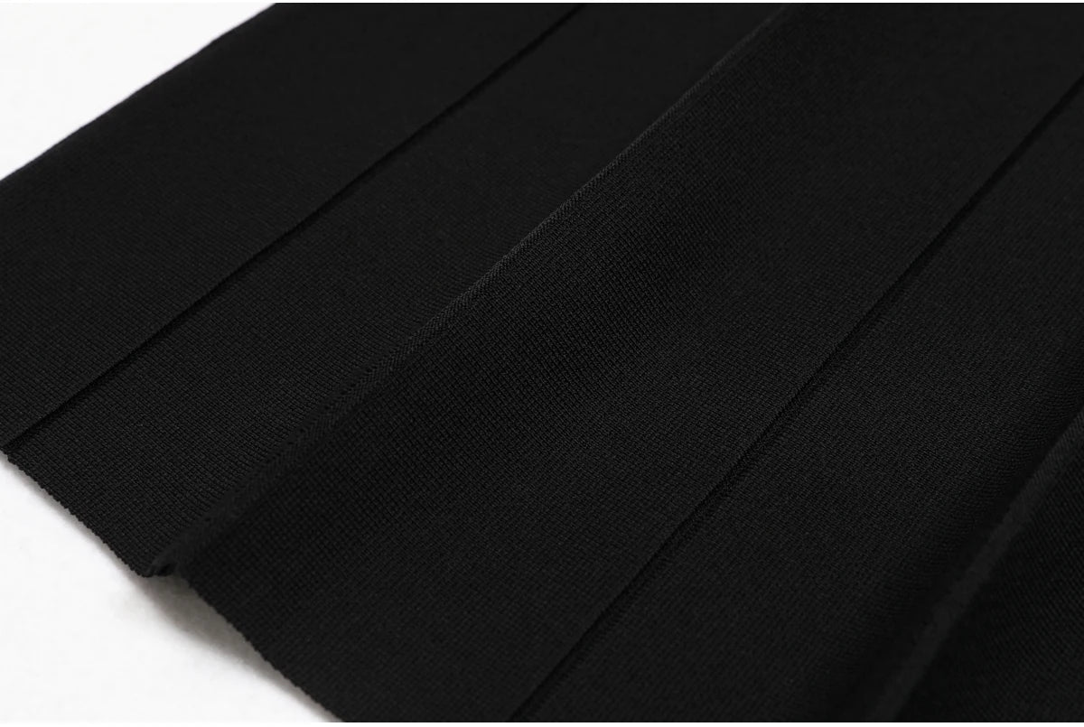 Sandro Knitted Black dress