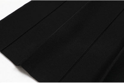 Sandro Knitted Black dress