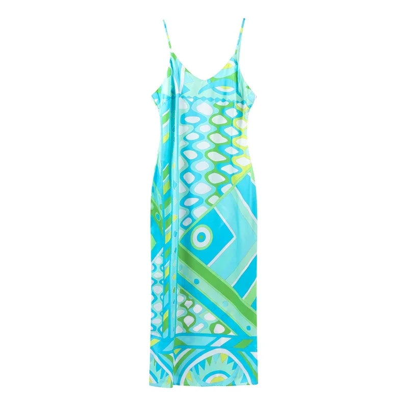 Pucci Green Long Dress
