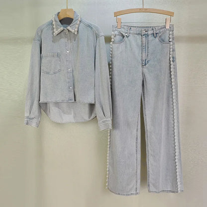 Rhinestone jeans