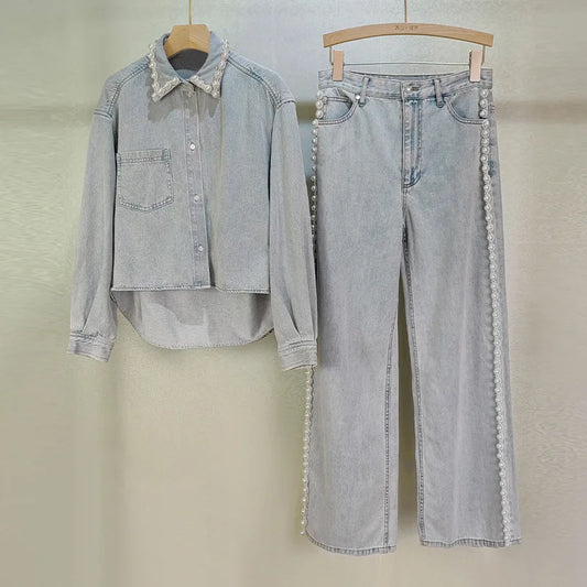 Rhinestone jeans