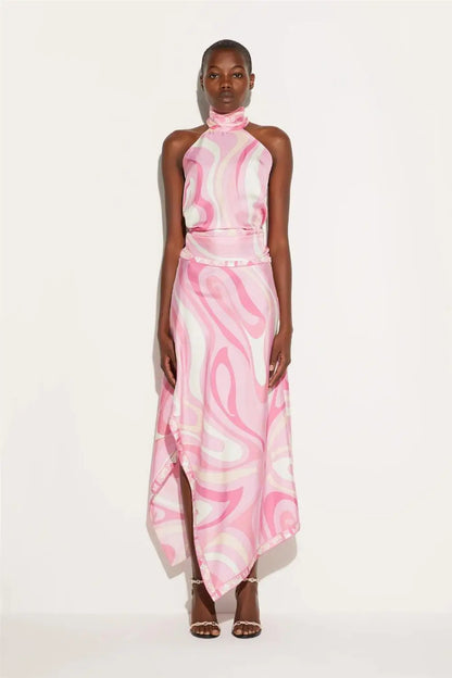 Pucci Skirt + Top celebrity set