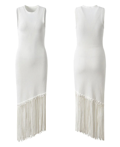 French Socialite Hem Tassel Sli