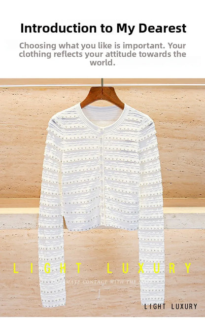 Sandro Sivos Knitted Cardigan