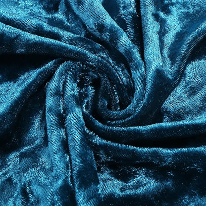 Velvet Long Dress Asymmetrical Slit