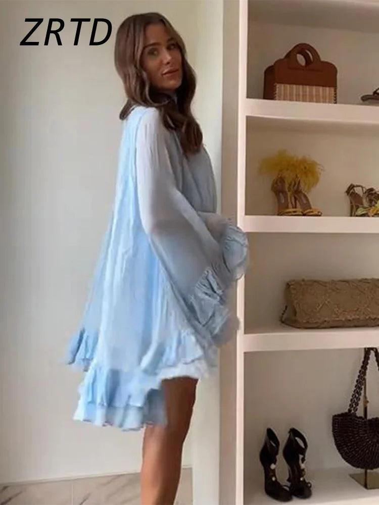 Ruffles Turtle neck