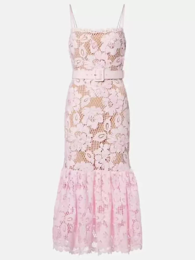 Lace Summer Self Portrait Dress