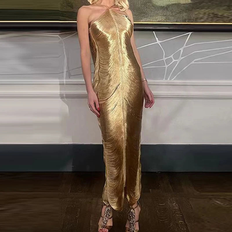 Metallic Fringe Golden white pink black Party