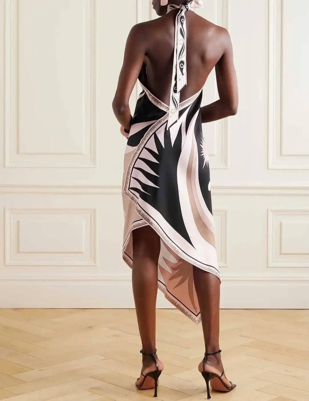 Pucci Halter Neck Backless Dress