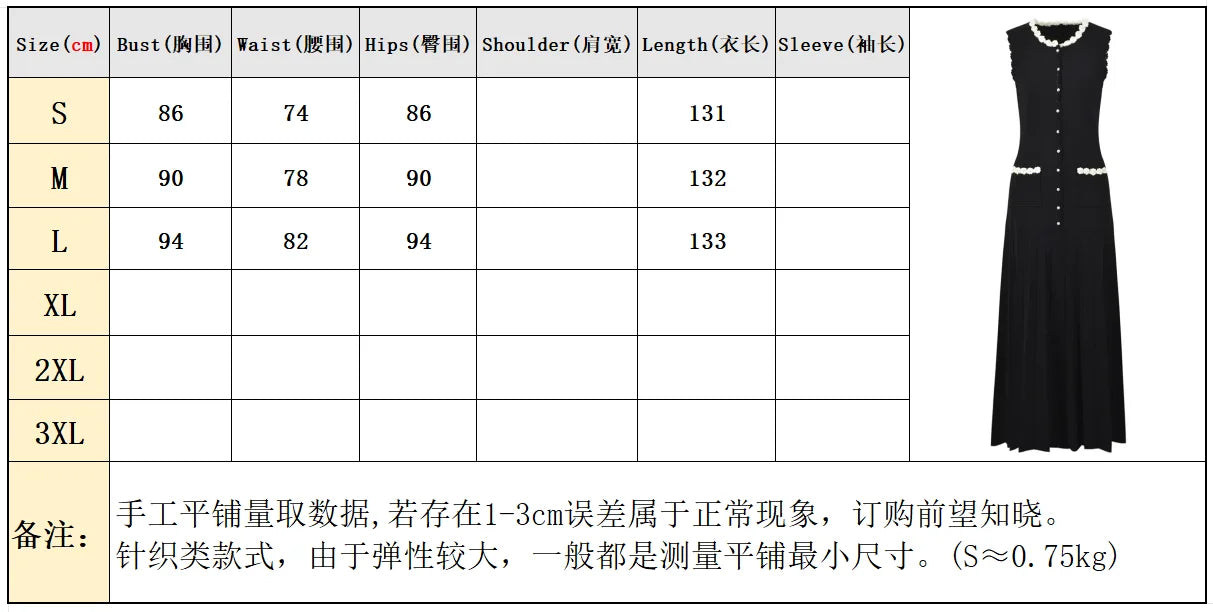 Sandro Knitted Black dress