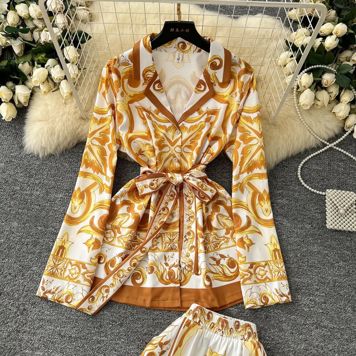 Boho MAjolica Dolce Set - Shellss