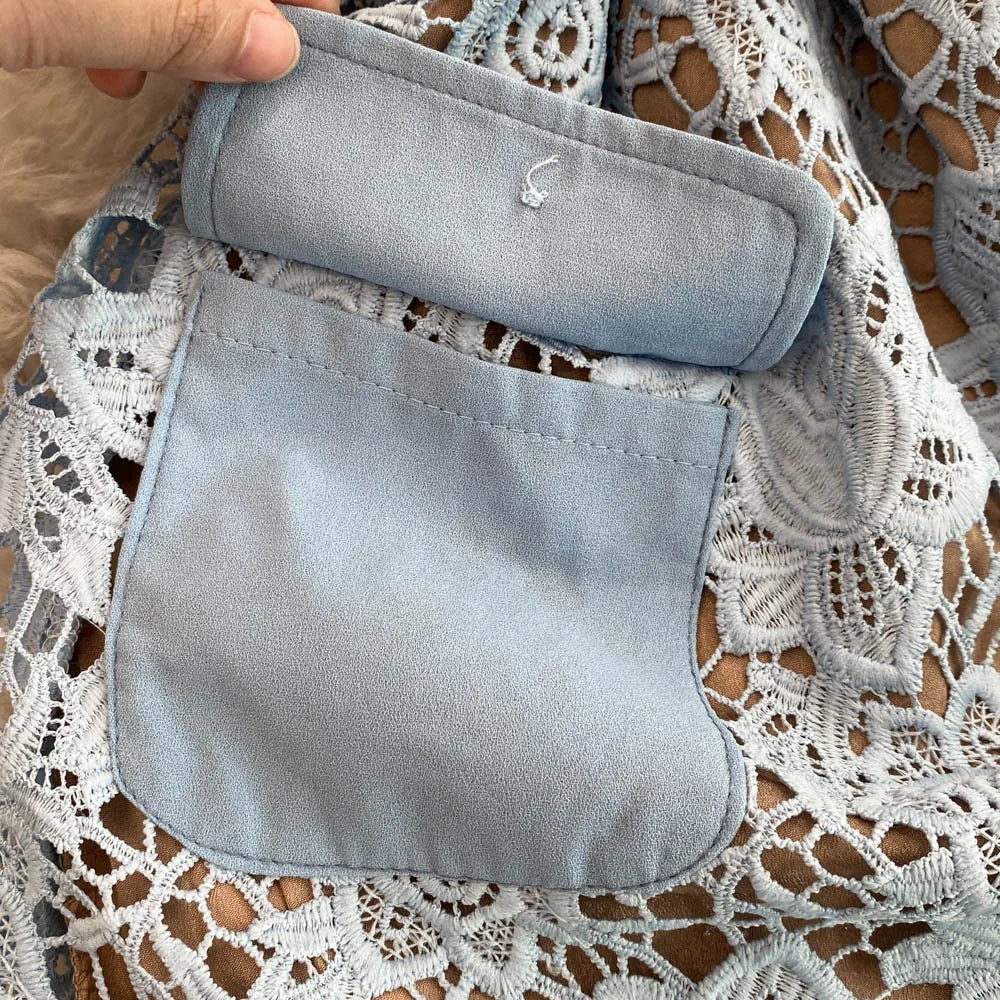 Lace Embroidery Fishtail Party Dresses