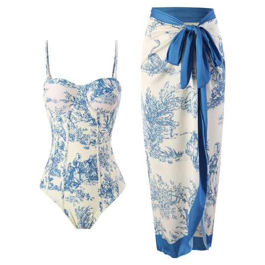 1 Dior Print Bikini Set