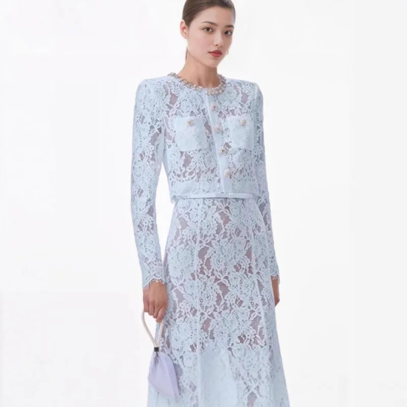 Diamond Drape Elegance