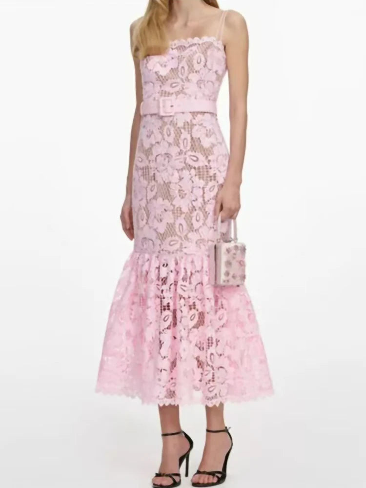 Lace Summer Self Portrait Dress