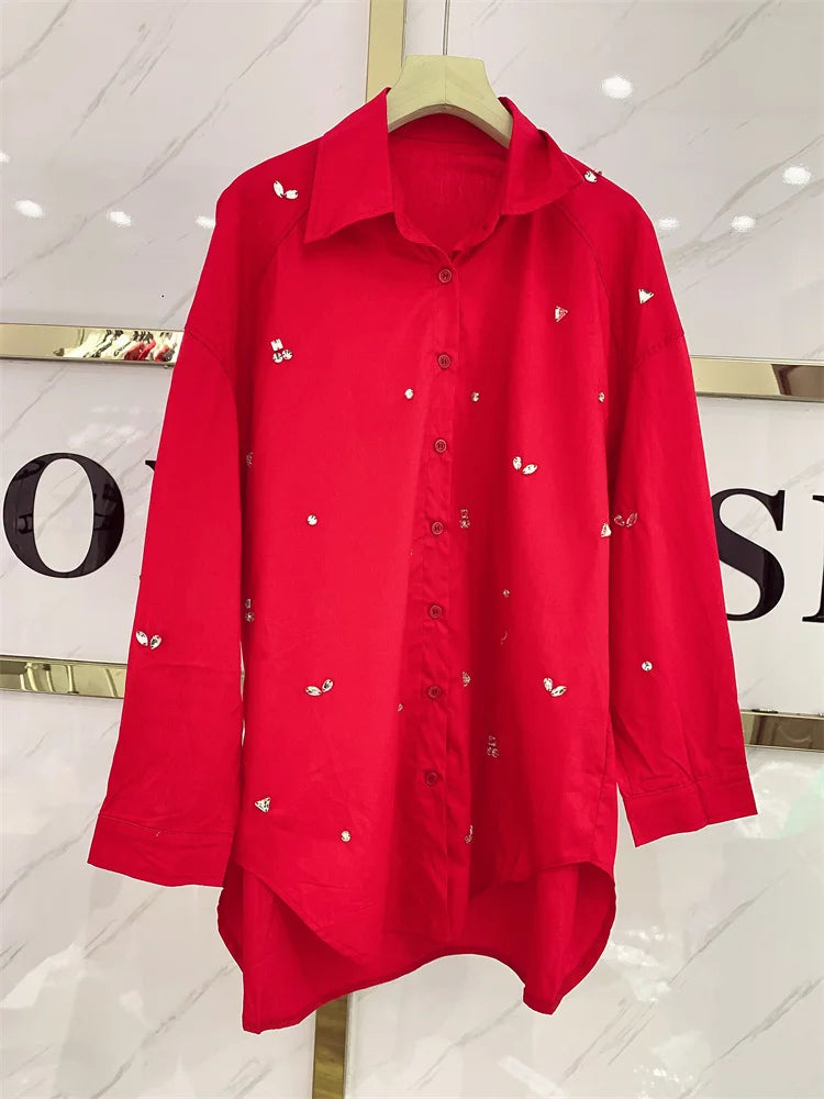 Exquisite Diamonds Luxury Blouses - Shellss
