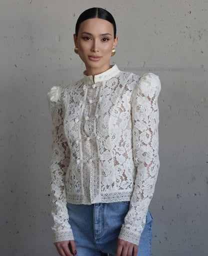 Luxury Lace Blouse