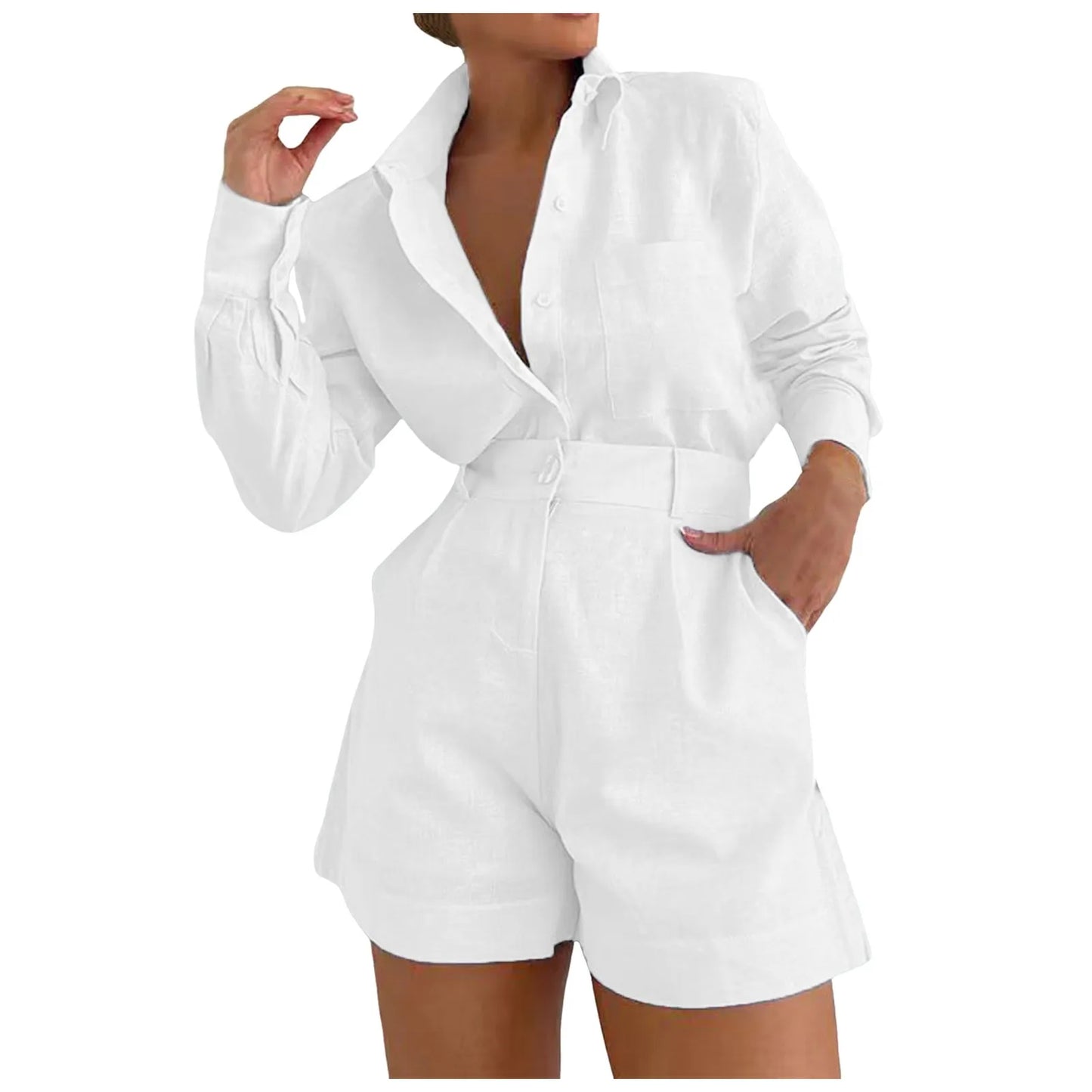 Light Blue shorts set