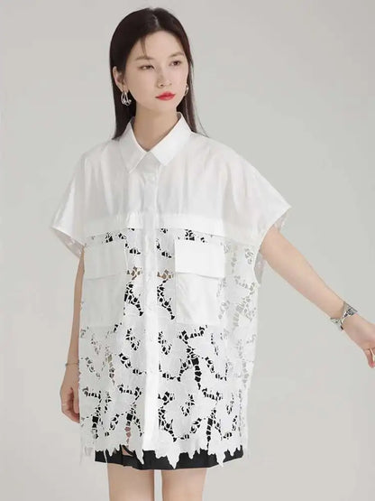 Lace Blouse Shirt