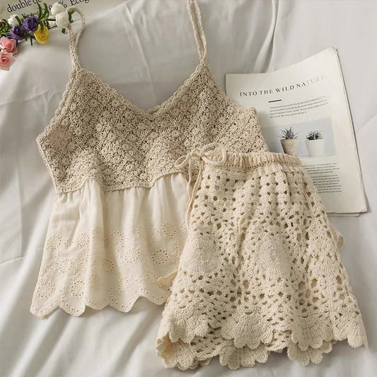 lace set crochet