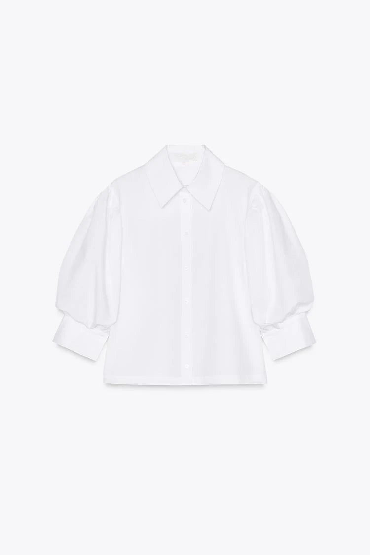 Classy CH White Cotton Shirt - Shellss