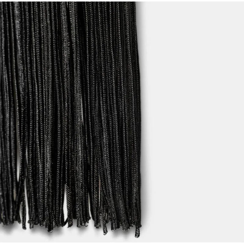 Party Tassel Dress halter neck celebrity - Shellss