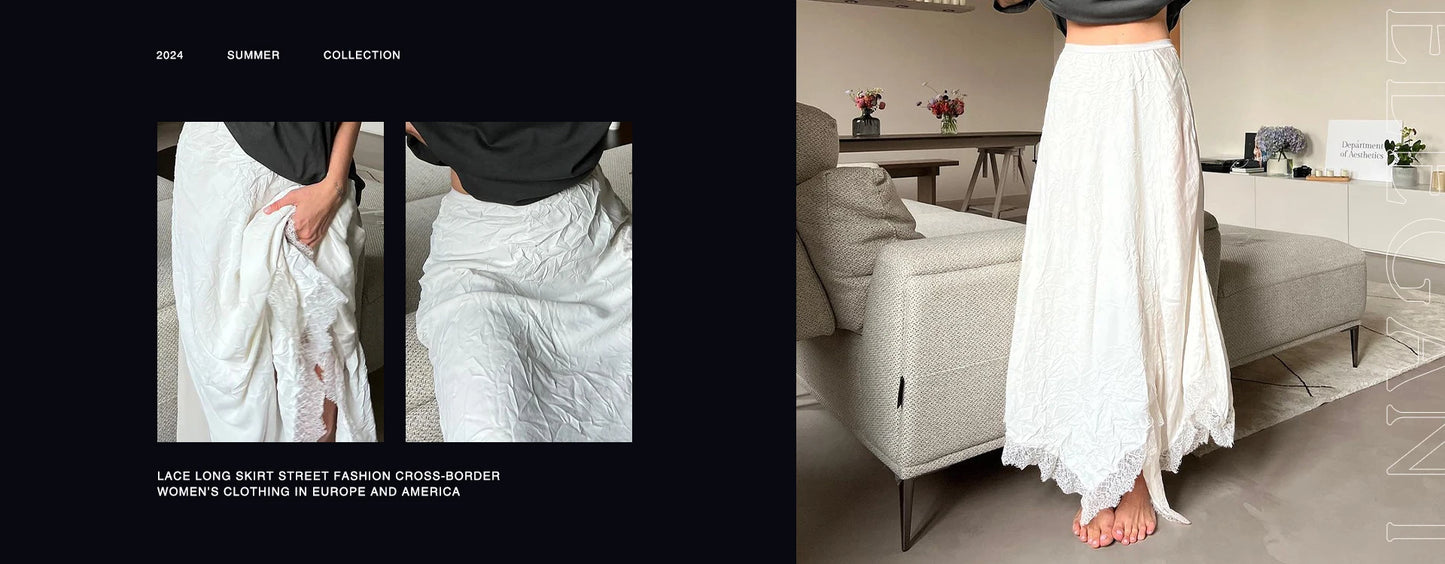 White Lace 2 Pieces Set