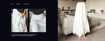 White Lace 2 Pieces Set