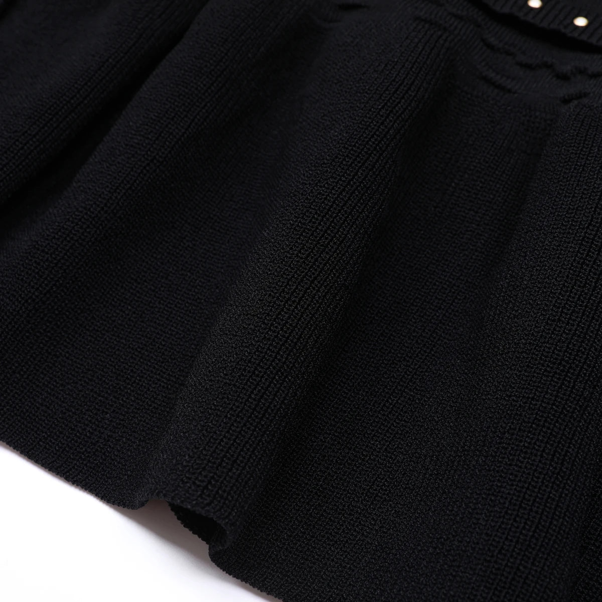 sandro Pearls embellished Skirt & Cardigan