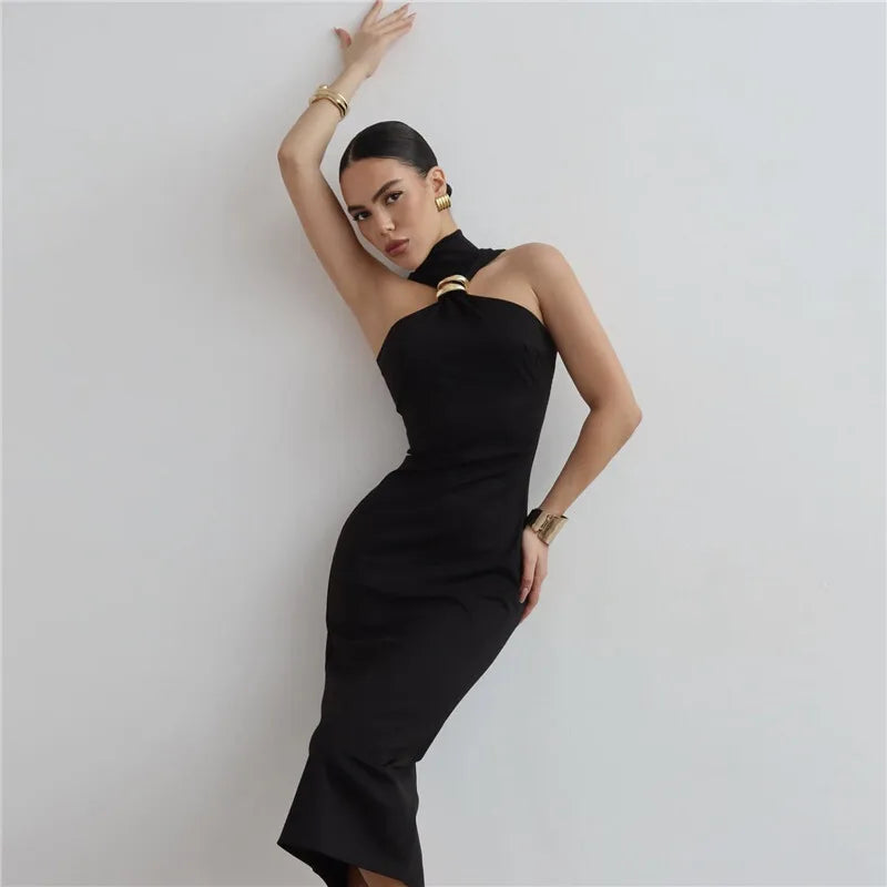1 Twisted neck Off-shoulder