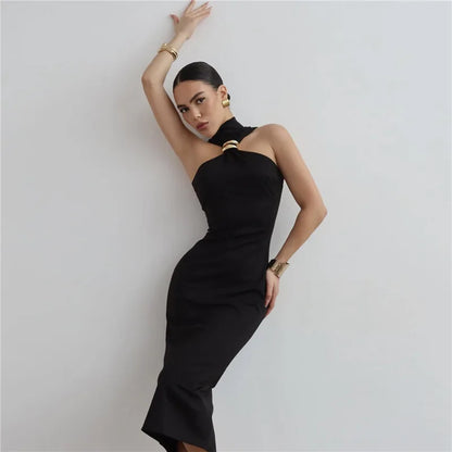 1 Twisted neck Off-shoulder