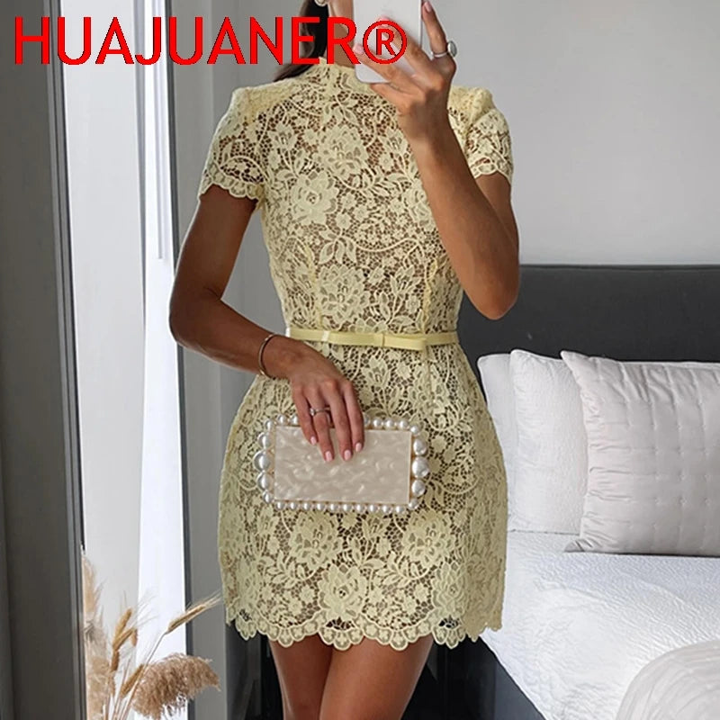 Nadine M Lace dress - 24 hrs delivery