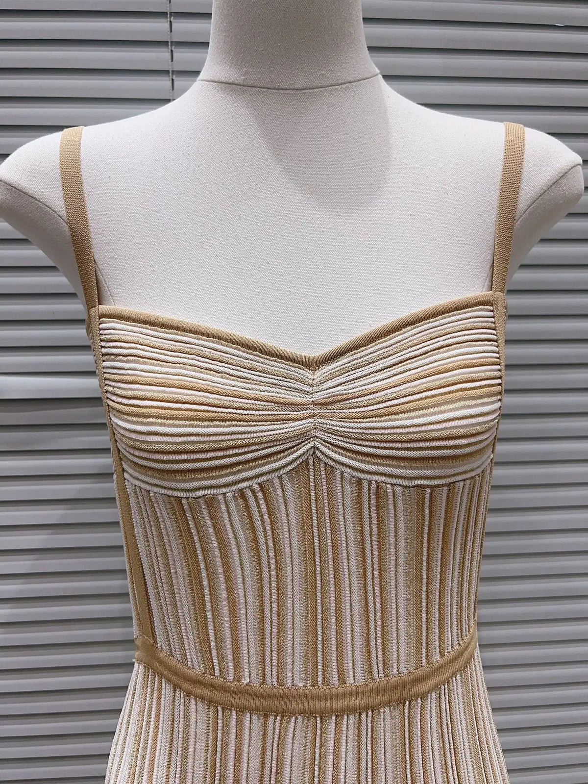 High-End Version Bright Thread Beach Style Long Dress Fashionable Strapless Sleeveless Backless Dress Elegant Holiday Wear