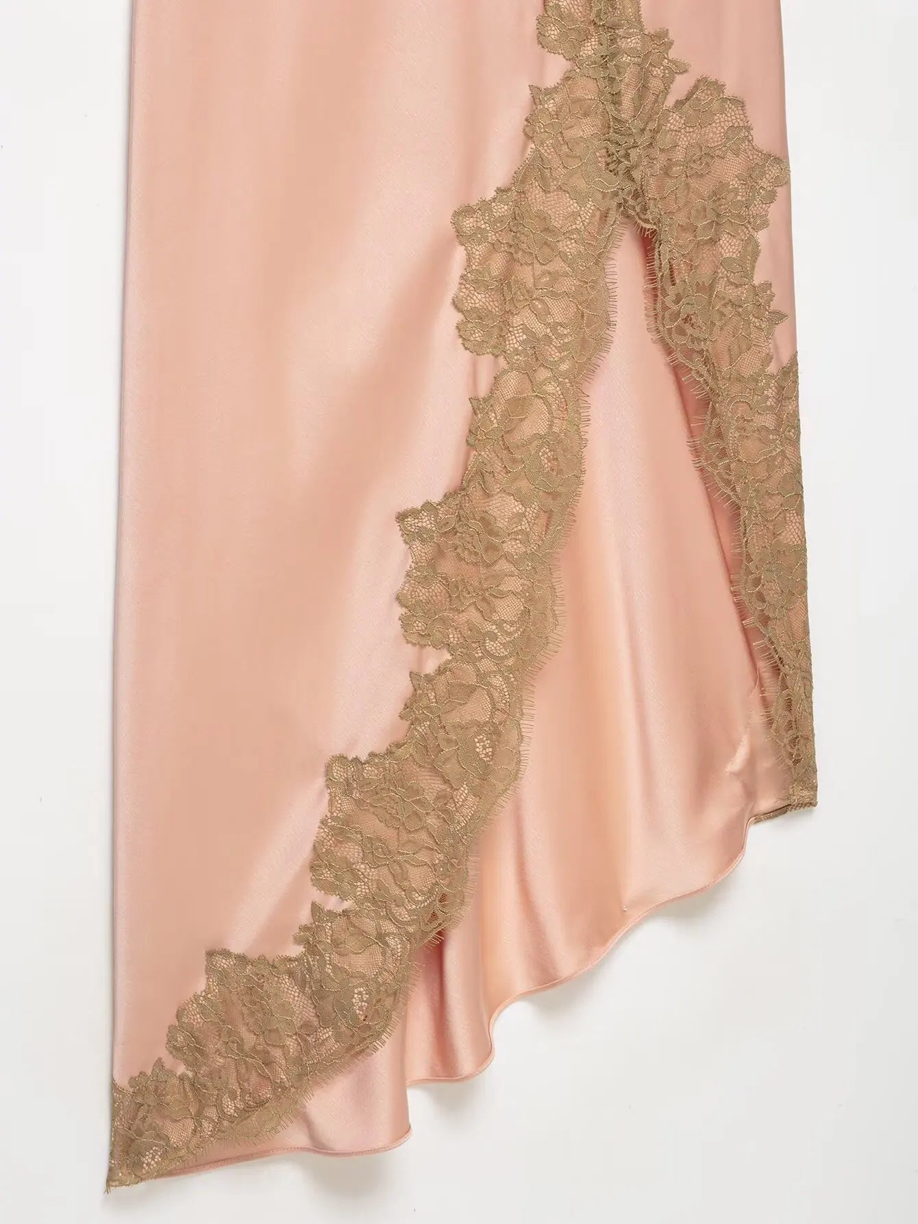 Zara Satin Lace Dress Summer
