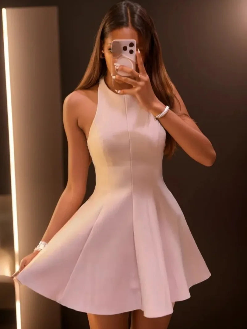 Mini Halter neck A line Zara