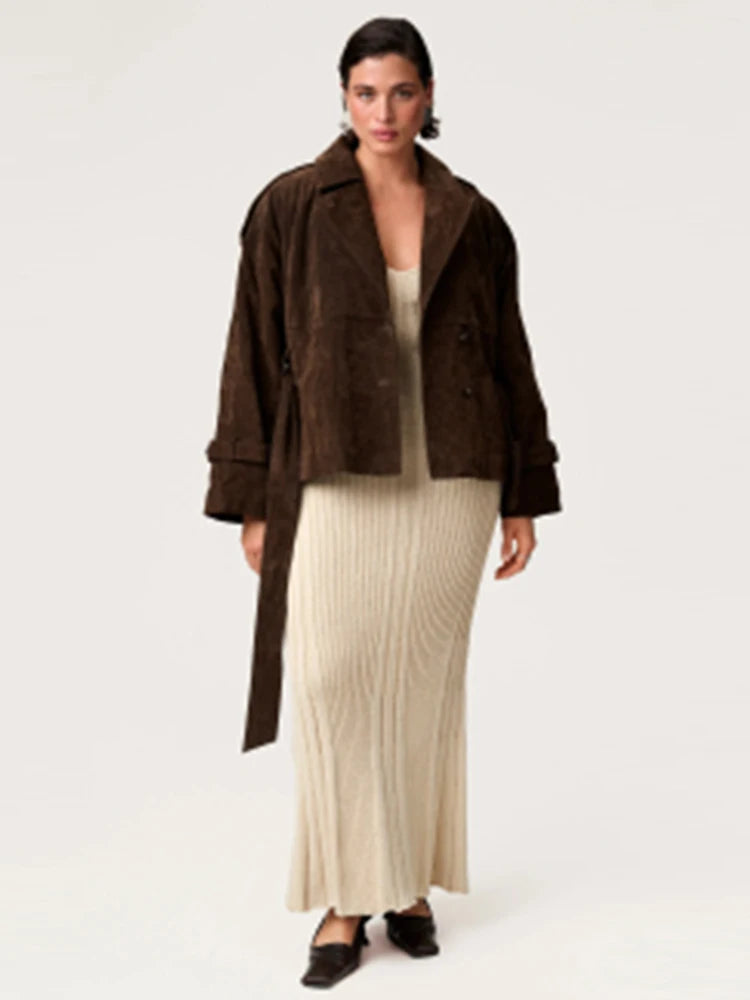 Trending Brown Suede Jacket