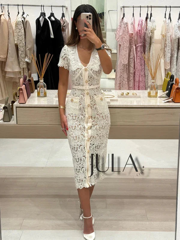 Selfportrait Lace bodycon Dress