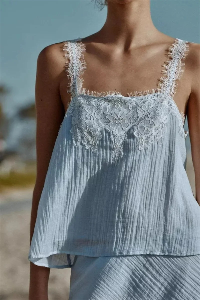 Zara Lace Skirt Set