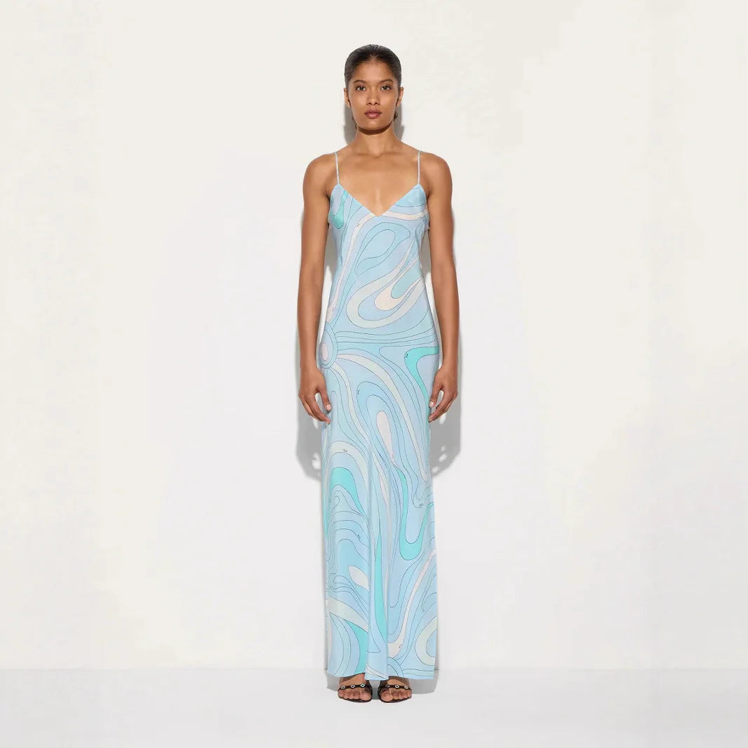 Pucci vibes long dress